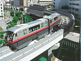 Monorail great for Okinawa sightseeing!