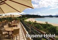 Patio at Busena Terrace Hotel Okinawa