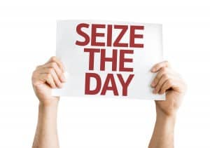 Seize The Day Sign