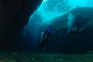 Divers in Okinawa Waters