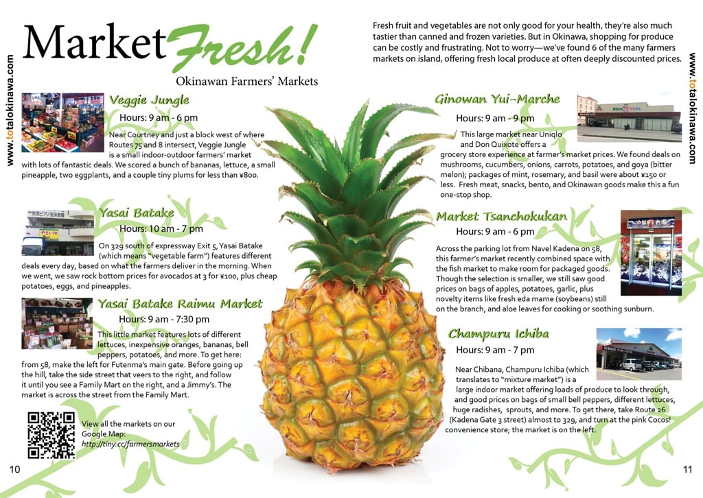 Market Fresh Magazine Article Page