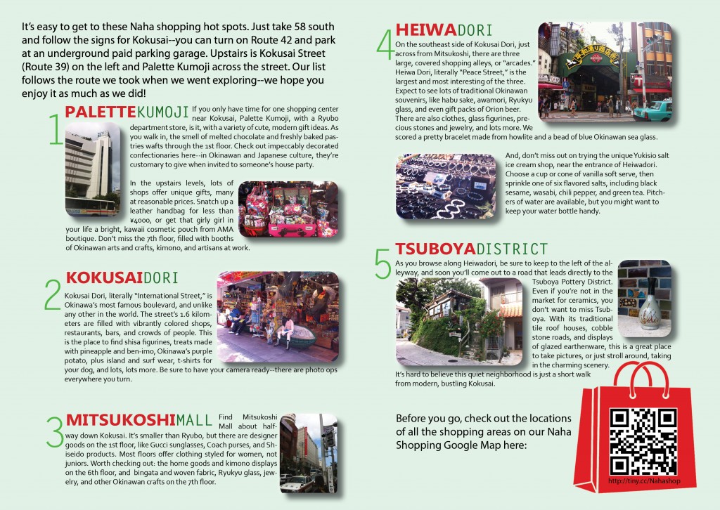 Top 5 Naha Shopping Spots Article