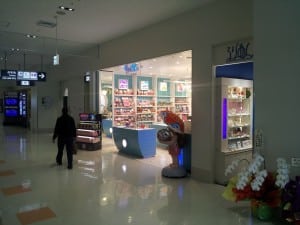 Tourist Shops in International Terminal of Naha Airport