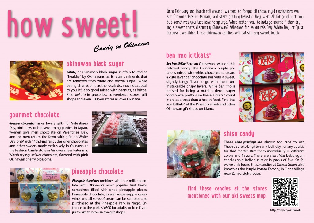 How Sweet! Candy in Okinawa Magazine Article