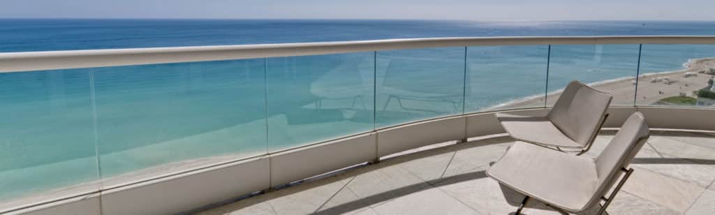 View of Ocean from Balcony