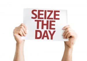 Seize the Day Sign