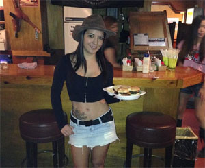 Waitress Juli at Nashville