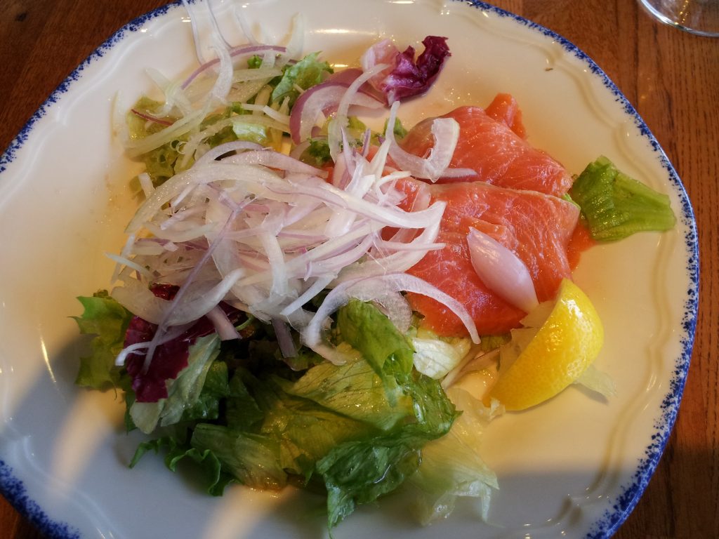 Smoked Salmon Salad