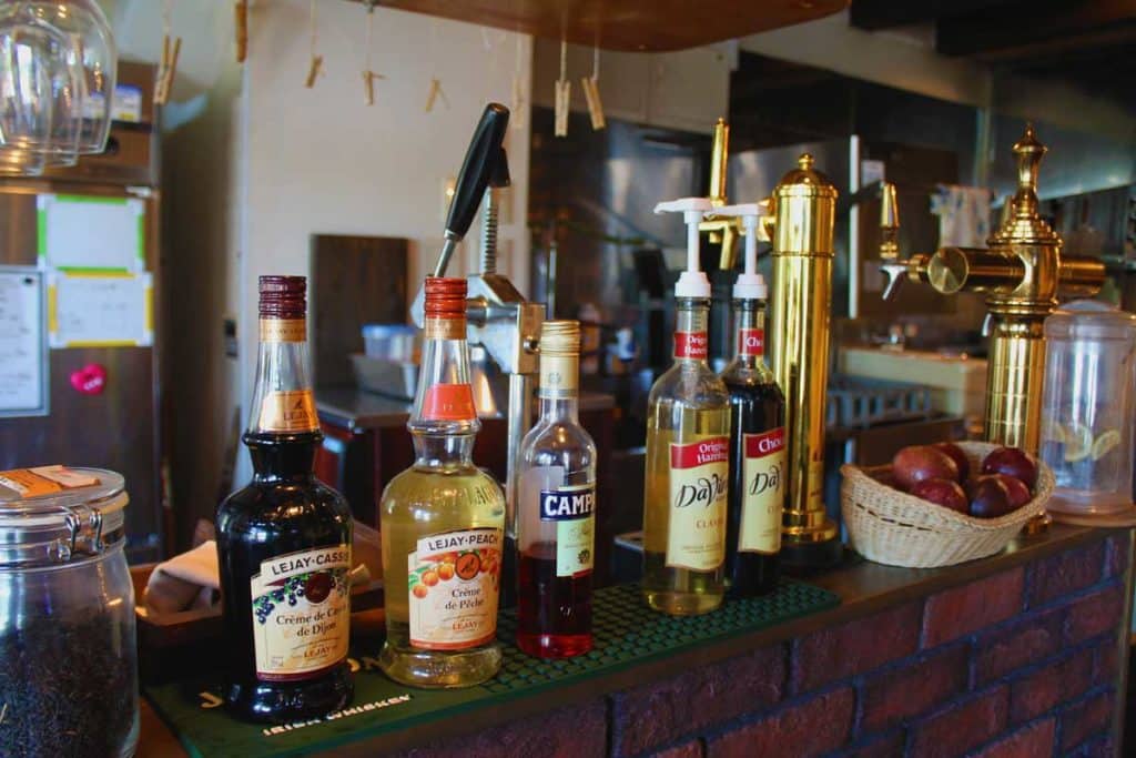 Bar of Woody's Gastro Pub
