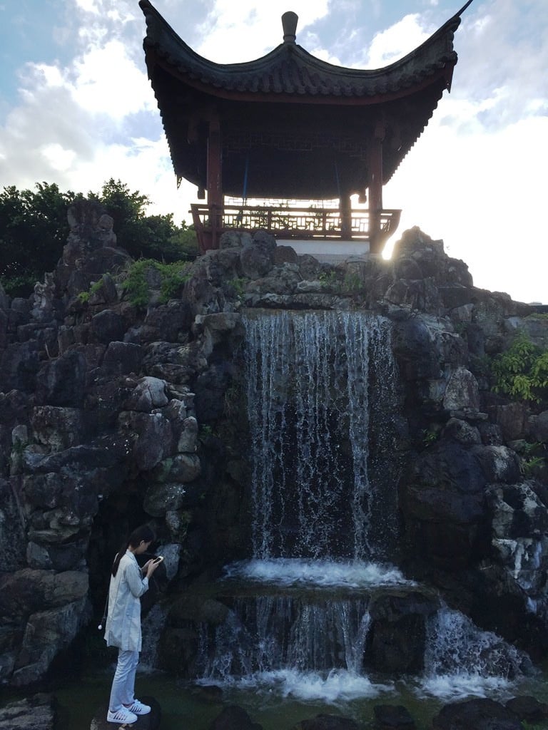Fukushen Gardens Waterfall