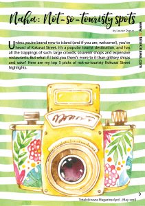 Naha Not So Touristy Spots Cover Page