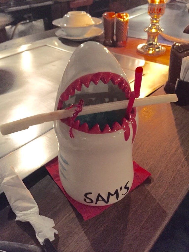 Cocktail in Ceramic Shark