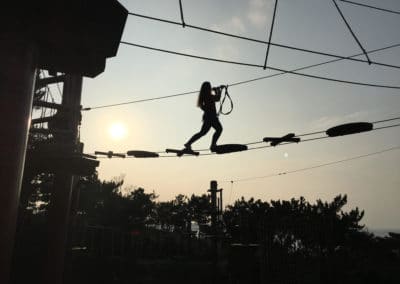 Forest Adventure Rope Obstacle