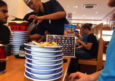 Counting the Sushi Plates