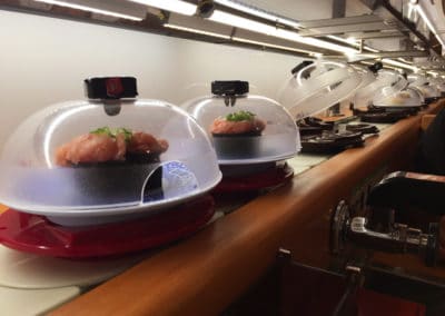 Sushi on Conveyor Belt