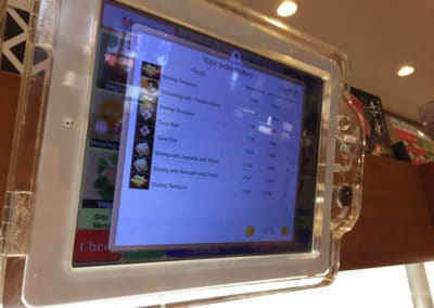 Touchscreen Ordering