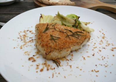 Herb Crusted Swordfish