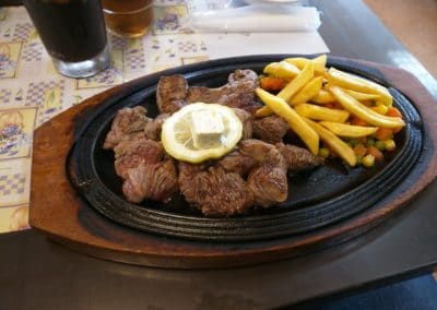 Big Heart Steakhouse Steak and Fries