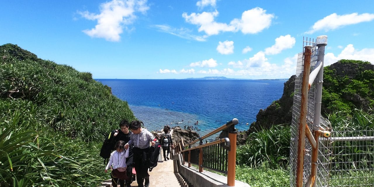 Snorkeling at Cape Maeda in the Blue Cave