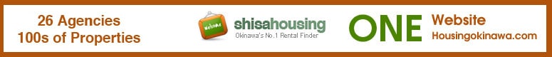 Shisa Housing Logo & Advert for Housingokinawa.com