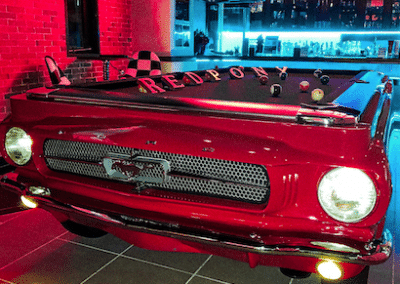 Red Pony Mustang Pool Table