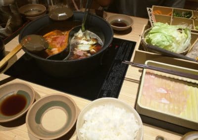 Cooking Shabu Shabu