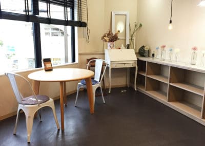 Interior of Jardan Cafe