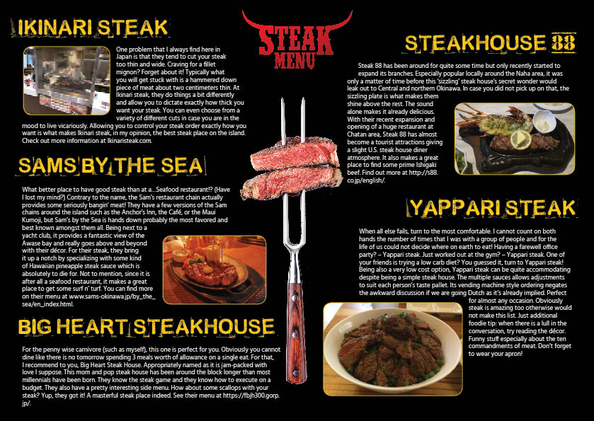It's Time TO Raise The Steaks Article