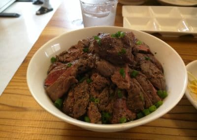 Deka-mori steak bowl