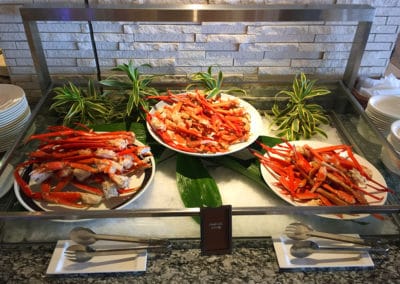 Crab Legs on Buffet