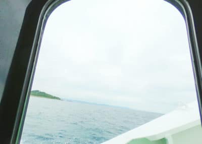 Speed Boat to Kudaka Island