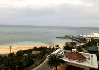 View from room at Kafuu Resort