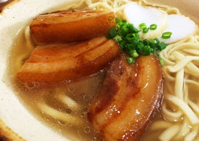 Slices of Pork Soba