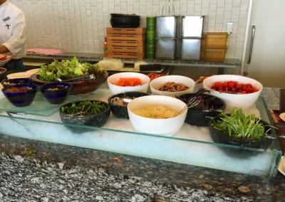 Salad bar at Hilton Chatan Buffet