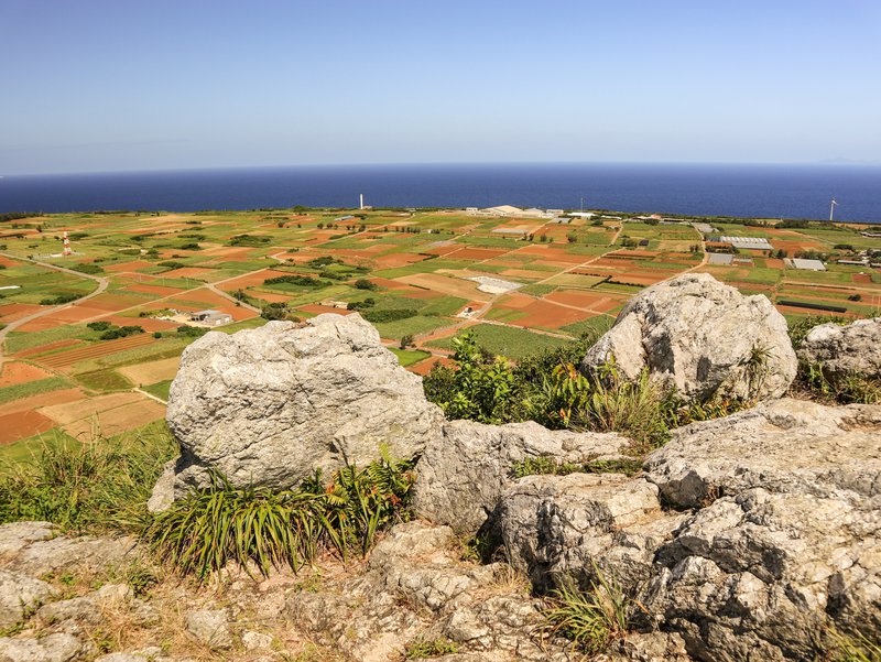 View from the top of Mount Gusuku