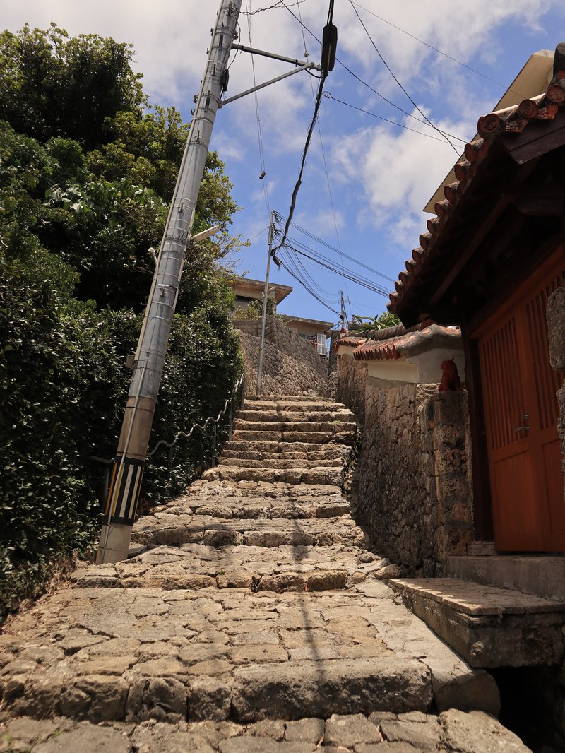 steep steps