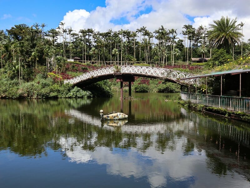 Bridge over the fishing pond