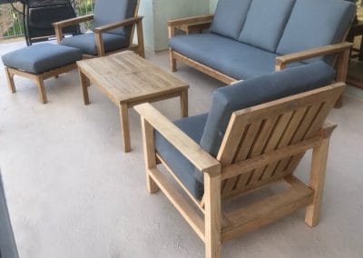 Teak Outside Lounge Set